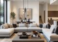 The style principles create a harmonious living room ambiance | Idee ...